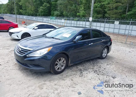2014 Hyundai Sonata Gls from USA, damaged, VIN 5NPEB4AC0EH882202